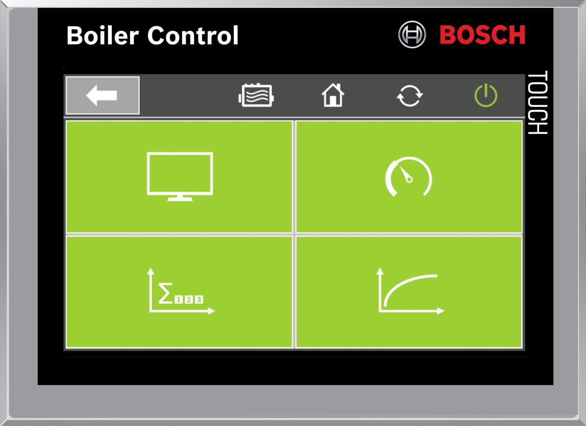 Benutzerfreundlich gestaltete Touch-Display BCO CM
